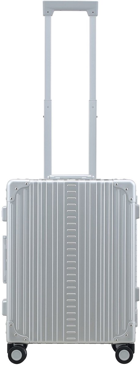 Aleon Traveler Domestic 4-wielige Cabinewagen van Aluminium, 55 cm - Harde bagage - TSA slot - platinum 1