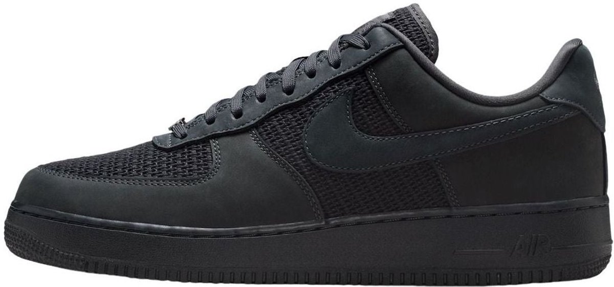 Nike Air Force 1 ’07 LV8 Woven Sneakers – /Off Noir Air Force Lifestyle Heren Sneakers Zwart