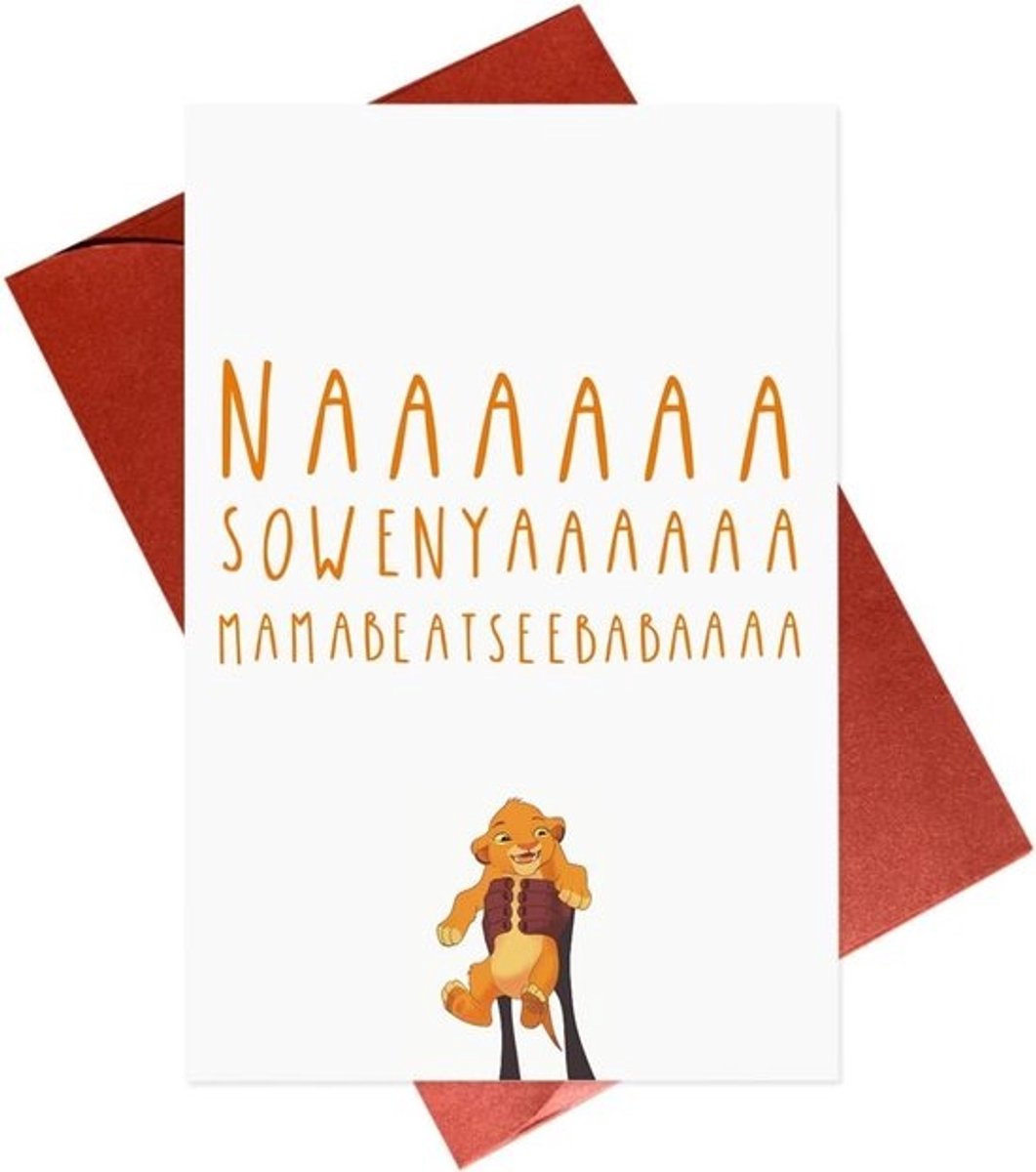 Grappige Nieuwe Babykaart Leuke Wenskaart voor Jongen of Meisje