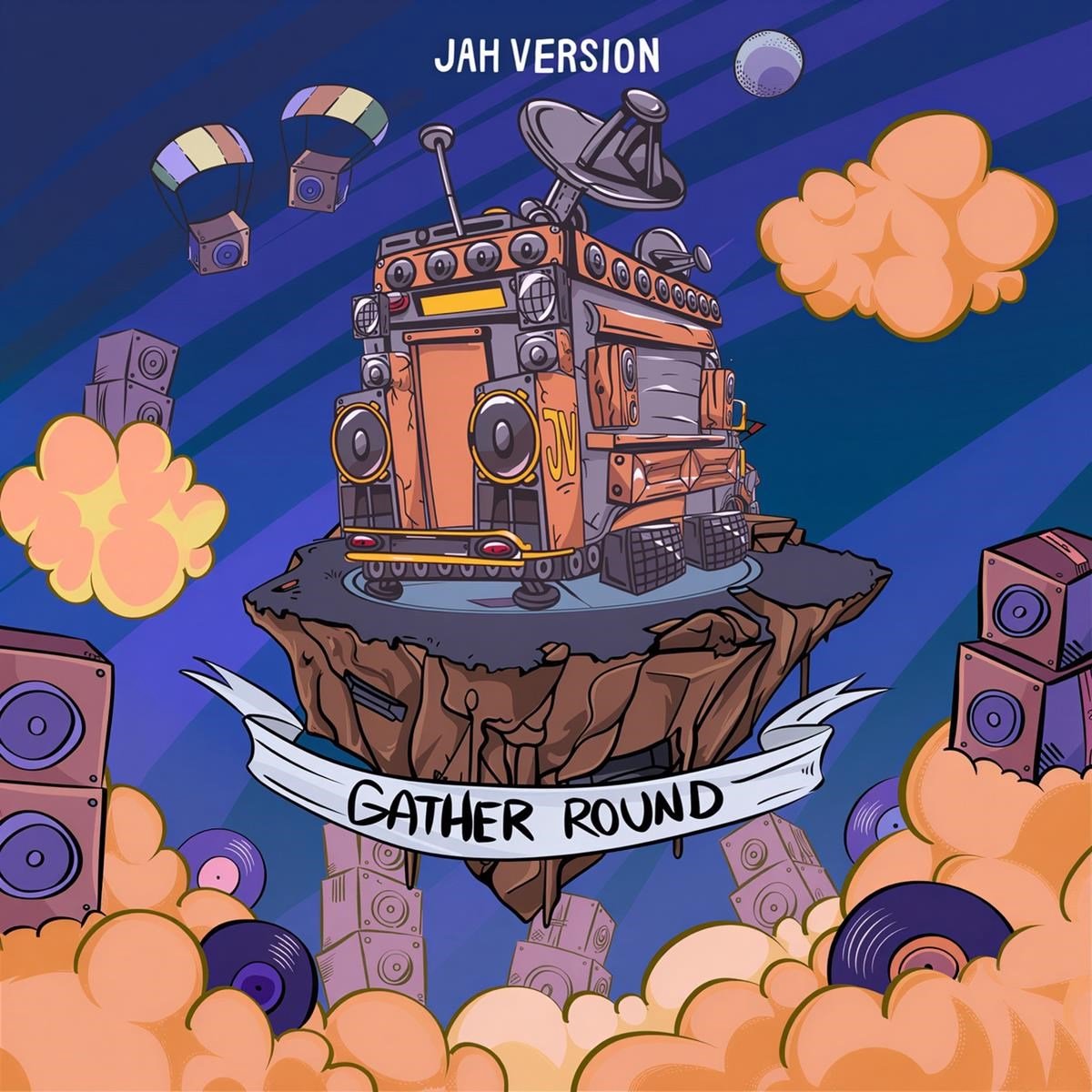 Jah Version - Gather Round (LP)