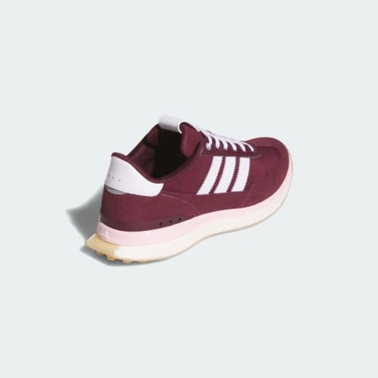 Adidas Dames S2G 26 Textile Spikeless Golfschoenen Aubergine van adidas — afbeelding 2