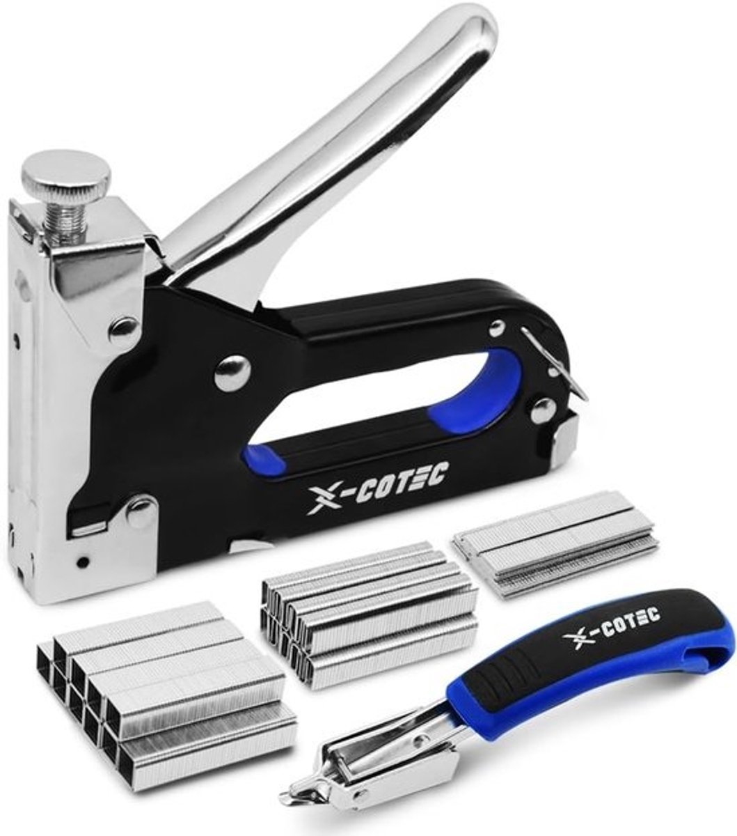 Heavy Duty Handnietmachine voor hout - Professionele DIY & Crafts Tool met 3000 Nietjes