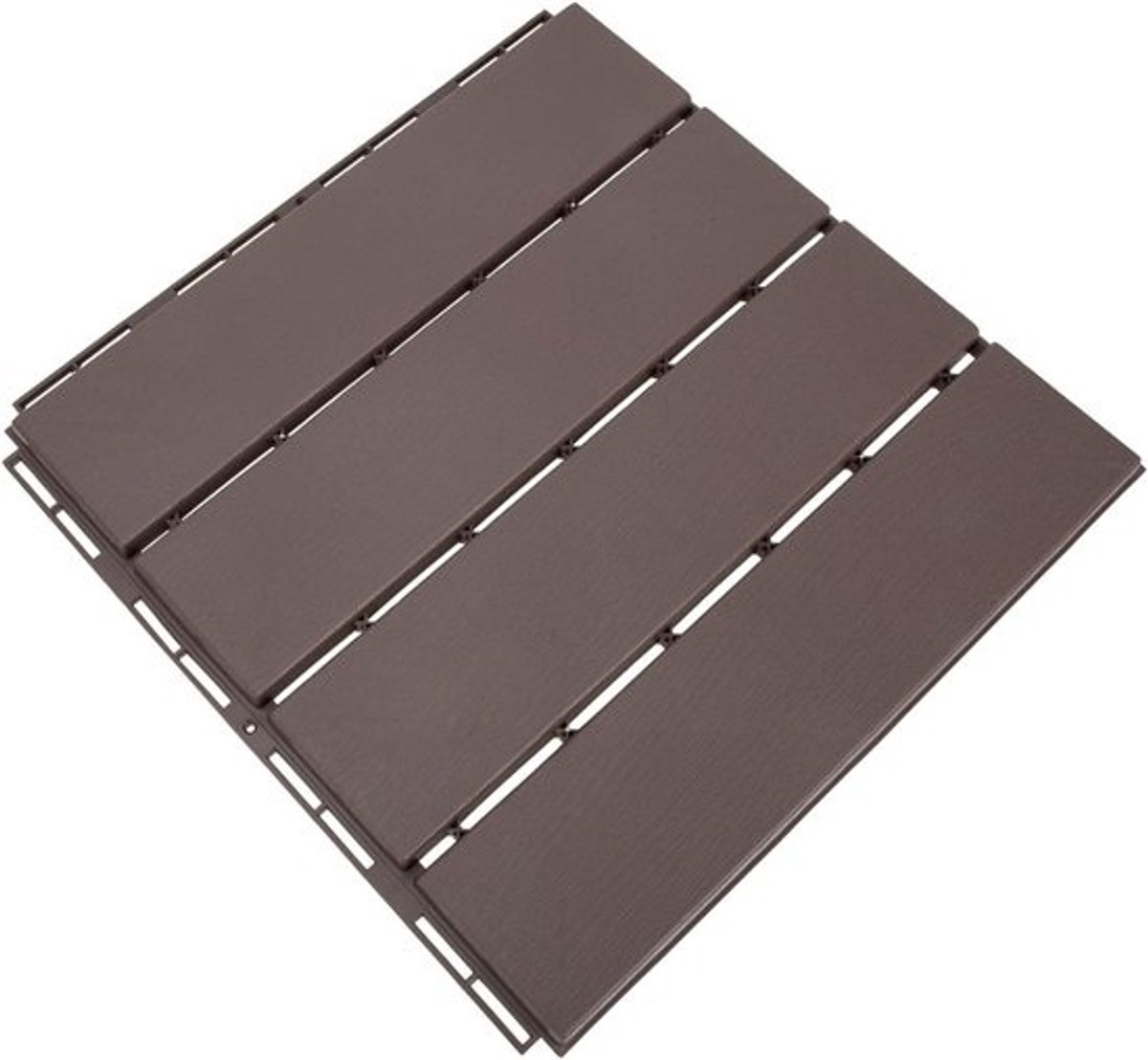 Buiten Vloer - Hout Kunststof Tegels - Terras Tuin - Weerbestendig Duurzaam - 31x31x2cm