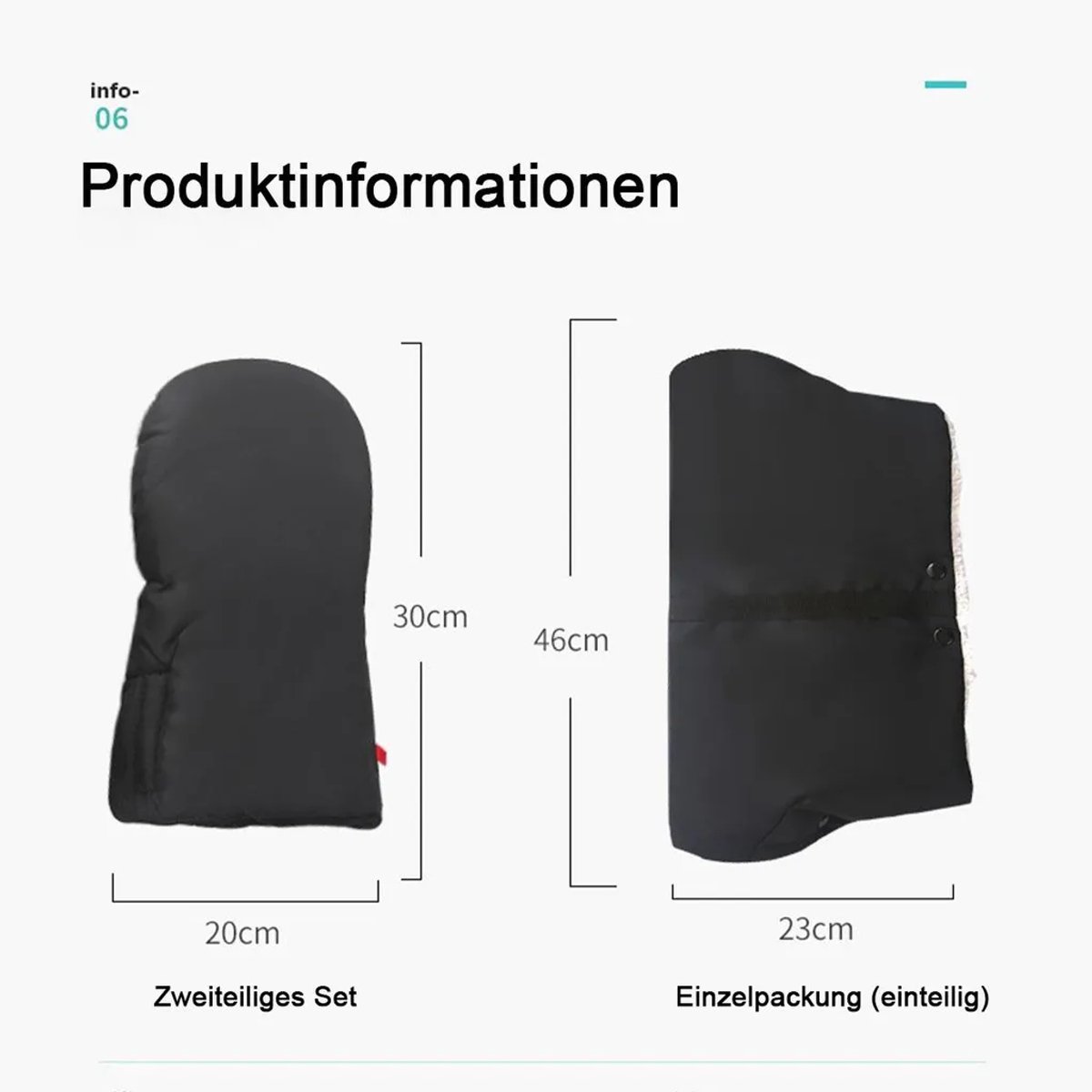 Deze warme handschoenen zijn speciaal ontworpen Geschikt voor kinderwagens, zijn waterdicht en verdikt, en Geschikt voor gebruik op koude winterdagen.
