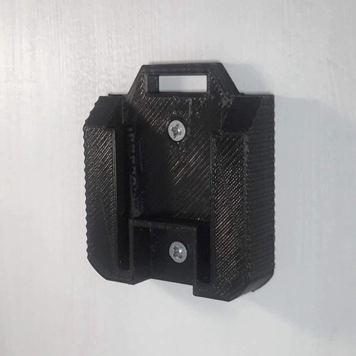 Batterijhouder Beugel - Batterijhouder Wandmontage - Reservebatterijen Opbergen - Stevig ABS-kunststof - N.v.t. - Zwart