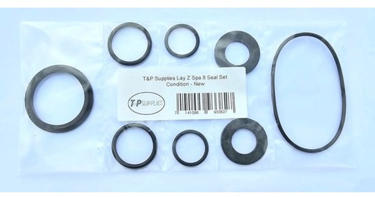 Rubber Seal Set voor Lay Z Spa - O-Ringen en Afdichtingen (6 stuks)