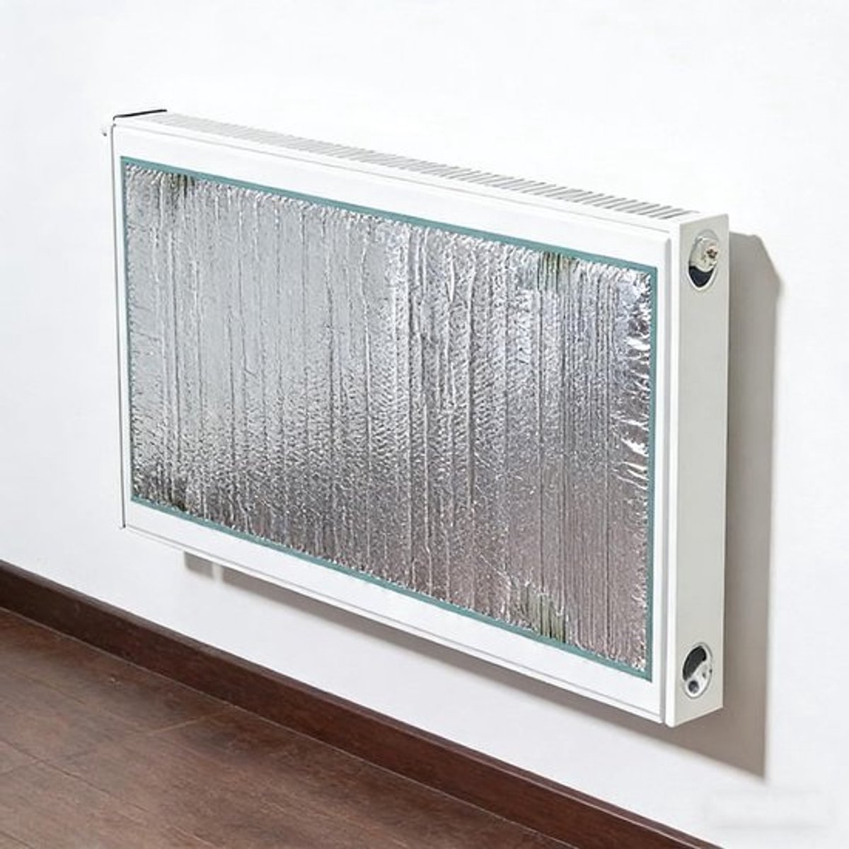 Isolatiefolie - Reflecterende folie - Radiator isoleren - Energie efficiëntie - 60 x 60 cm - Zilver