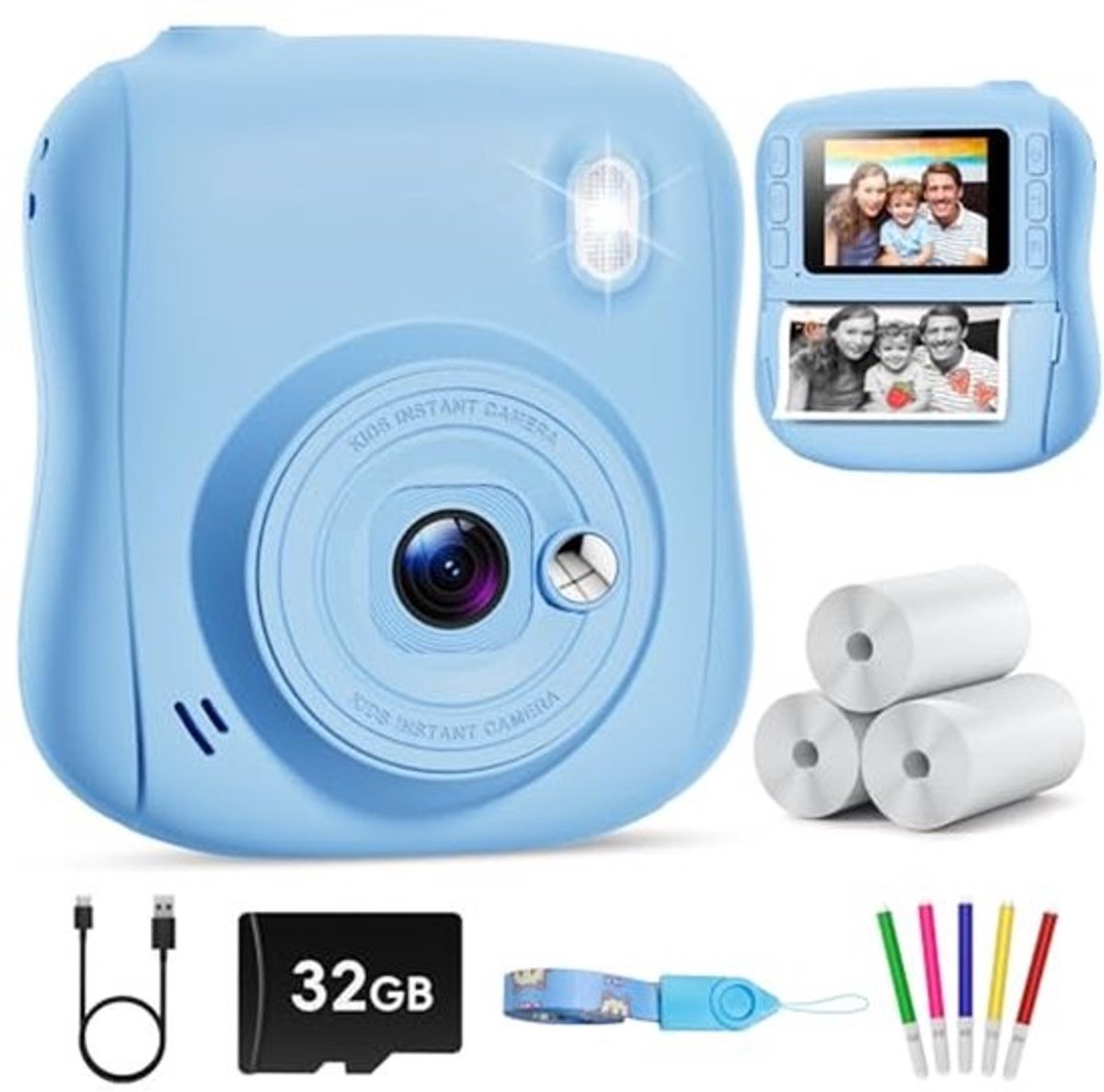 Instant Camera – Polaroid Camera – Direct Print Camera - foto plezier