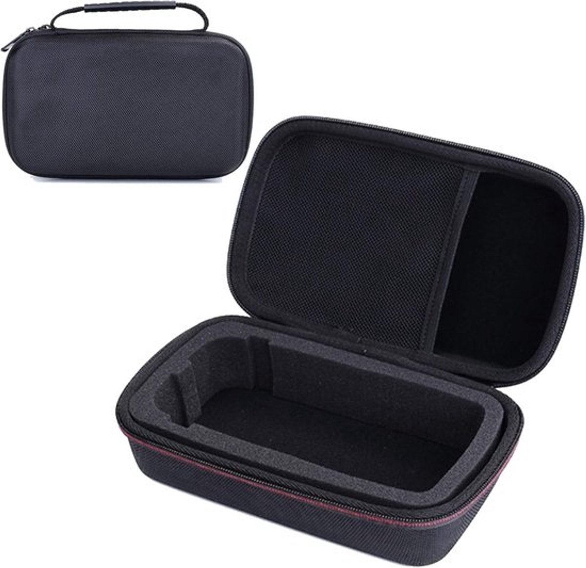 Powerbank Opbergtas - Draagbare Batterij Hoes - Veilig Transport - Schokbestendig Stofvrij - 23x14x7.5cm - Zwart