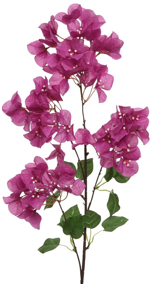 Kaemingk BV Everlands Bougainvillea Roze & Wit 100 cm - Kunstbloemen