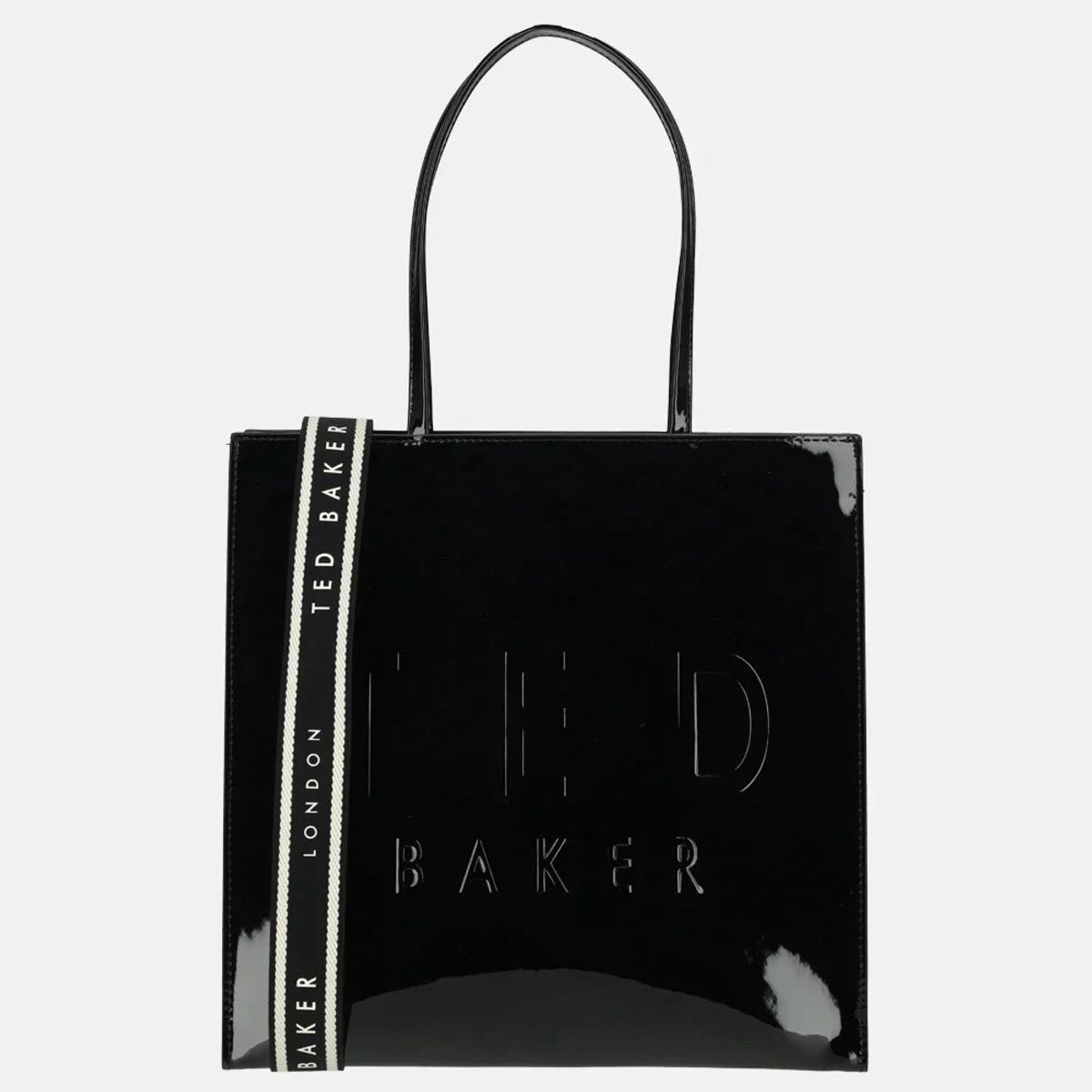 Ted Baker Iconny Webbing large Icon Bag - Grey