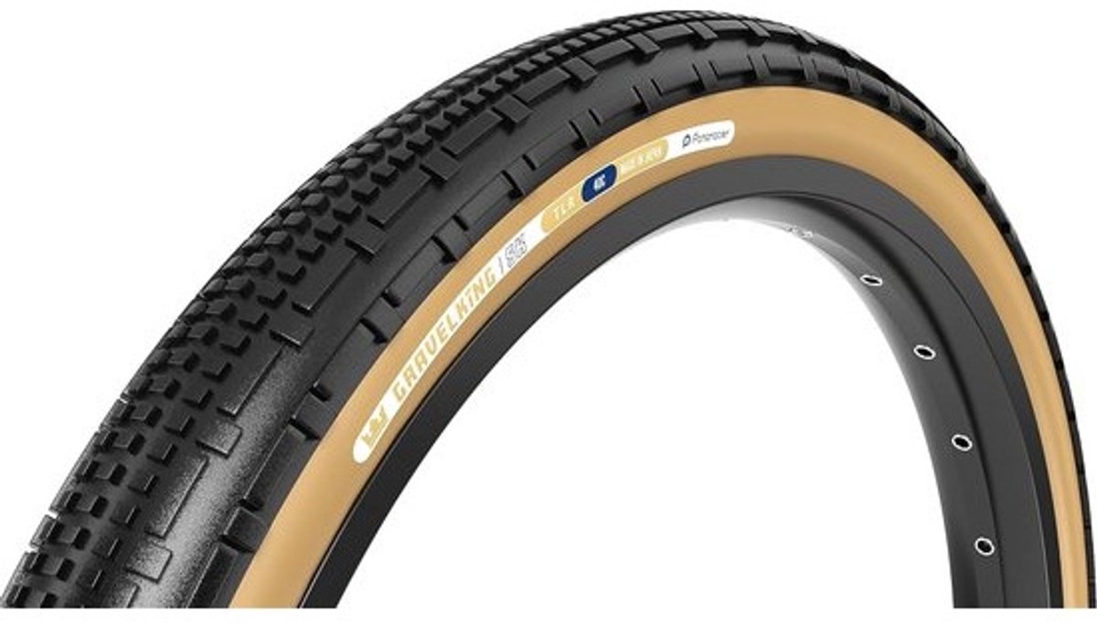 Gravel Band - Buitenband Fiets - Gravel Rijden - Tubeless Ready - 700x40 - Zwart Bruin