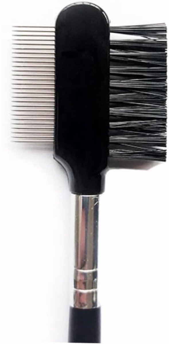 Wimperkam Wenkbrauwborstel - Make-up Hulpmiddel - Gezichtsverzorging - Dubbele Functie - 185 cm