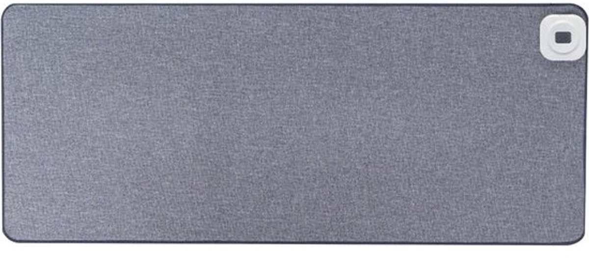 Verwarmd Bureaukleed - Warme bureauonderlegger - Comfortabel werken - Zes temperatuurstanden - 80x33CM - Grijs