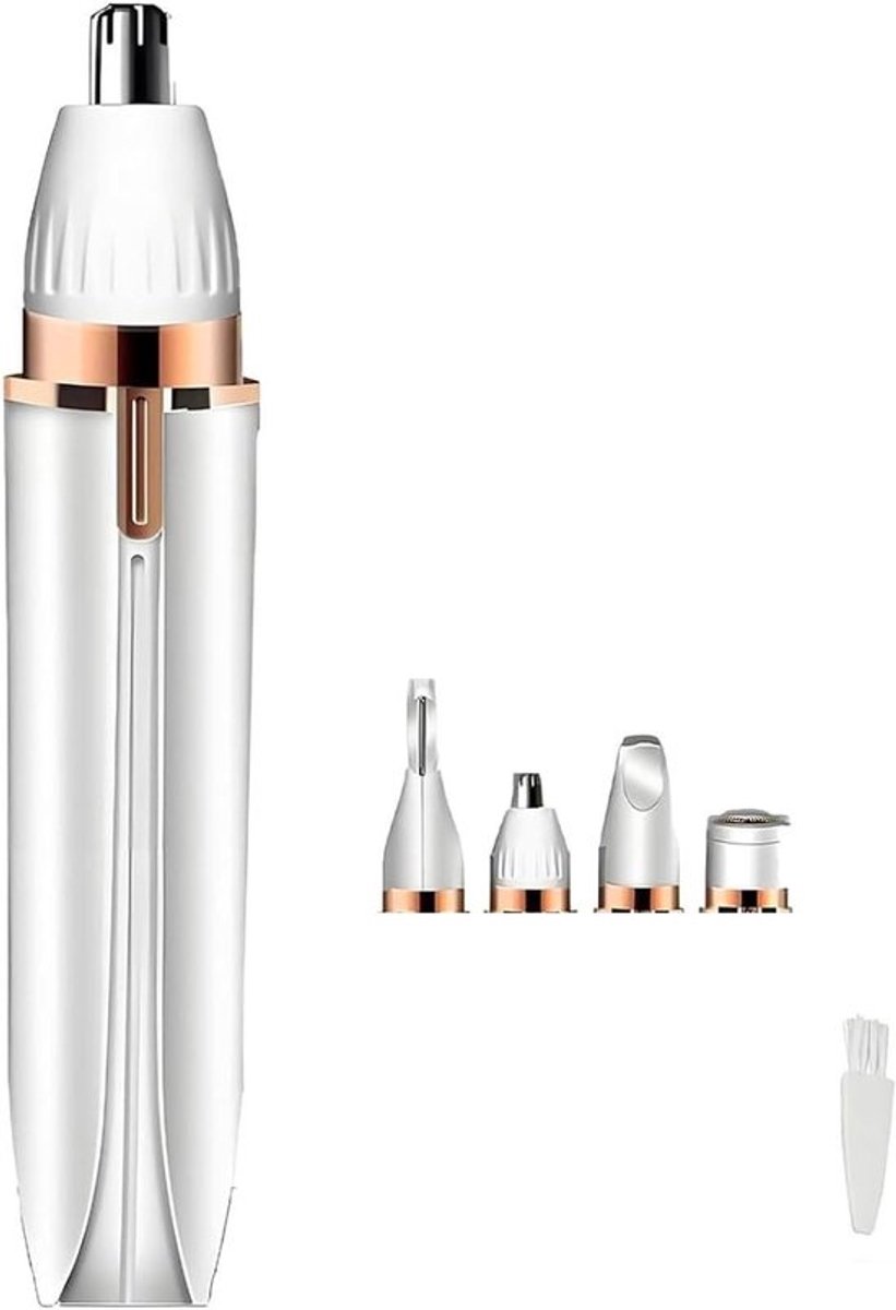 Epilator Vrouwen - Gezichtsverzorger - Kleine Gebieden - 4-in-1 Opzetstukken - USB Oplaadbaar