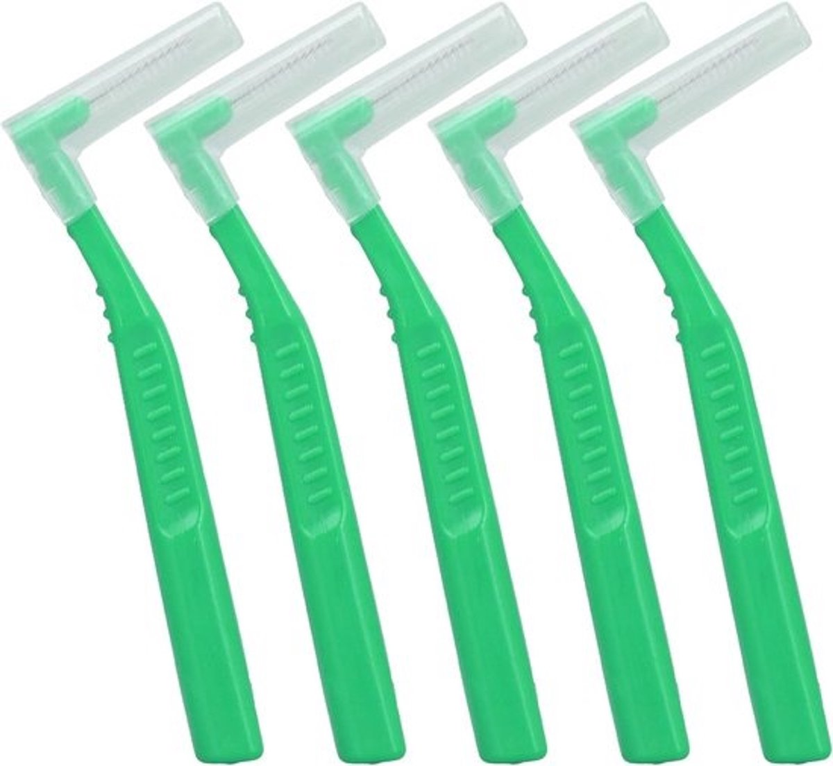 Hoekreinigers Tanden - Interdentale Borstels - Mondhygiëne - Zachte Vezels - 5 Stuks - Groen