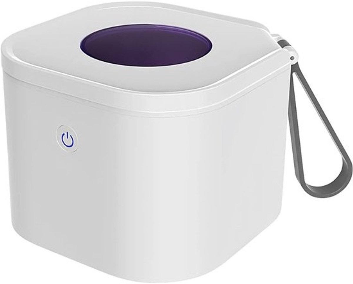 UV Beugel Houder - Bitje Case - Veilige Opslag - Ingebouwde UV-lamp - 11x11x8.3 cm