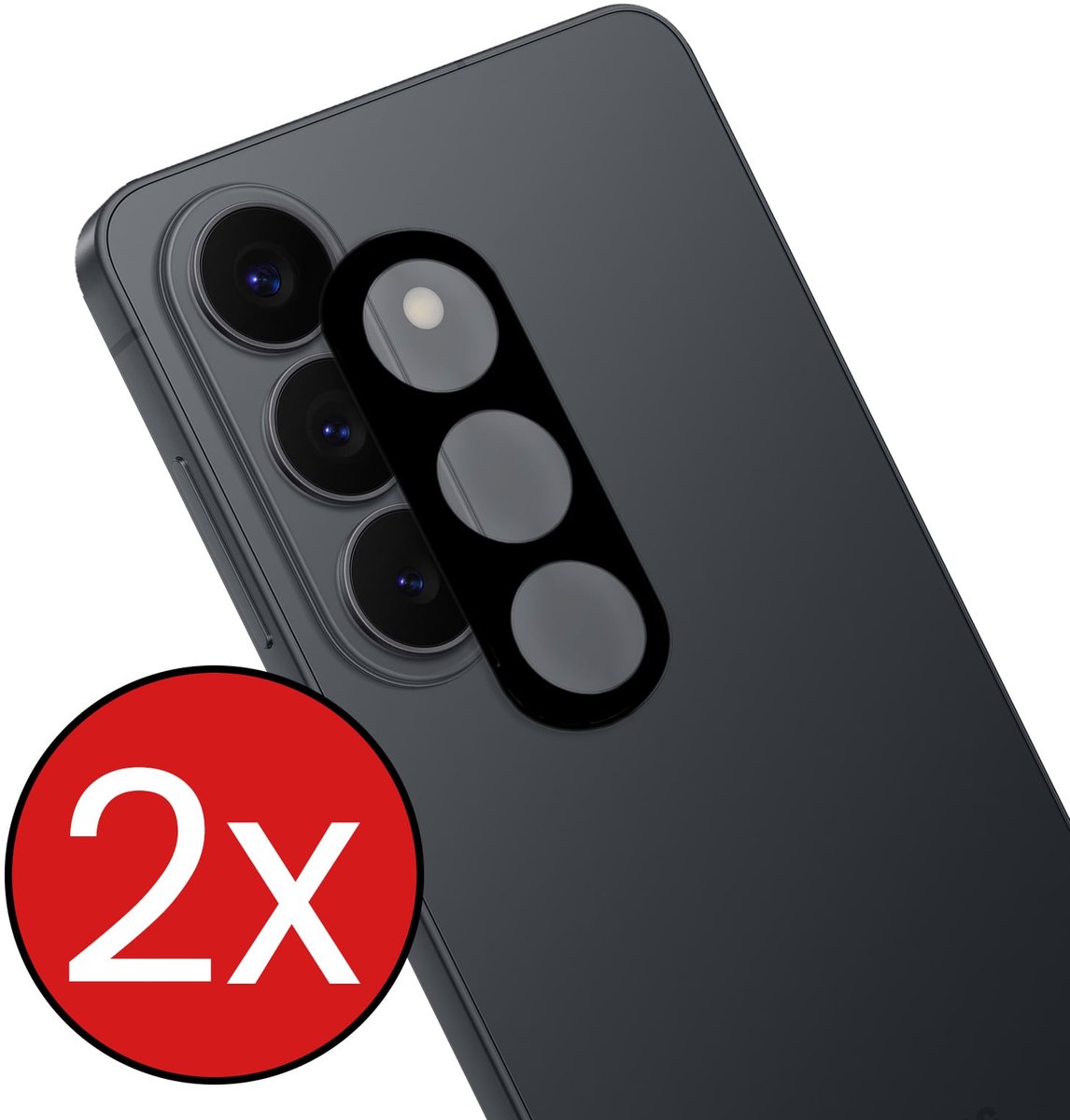 Camera Lens Protector - 2 Stuks - Geschikt voor Samsung Galaxy S26 FE - Camera Screenprotector - Beschermglas - Gehard Glas - Tempered Glass - Screen Protector