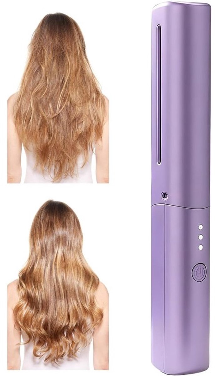 Elektrische Stijltang - Gladmakende Borstel - Dagelijkse Haarstyling - Keramische Verwarming - 195 x 53 cm