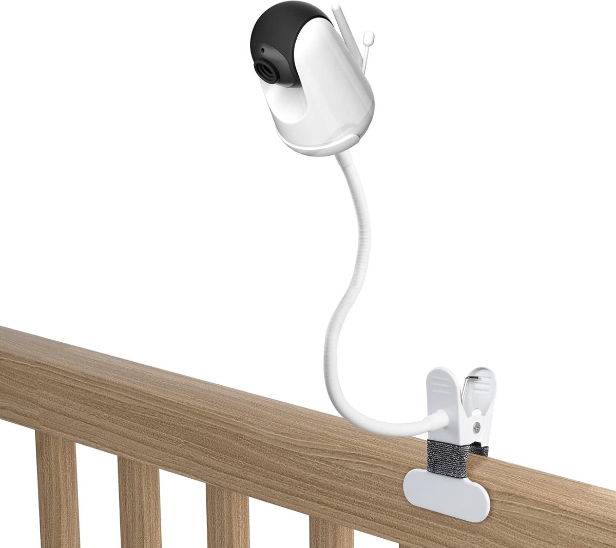 Thijox - Babyfoon Cliphouder voor Babyfoon met 720p HD-Display, Video Babyfoon met Eenvoudige Montage zonder Gereedschap, Ideaal voor Thuisgebruik, Ki
