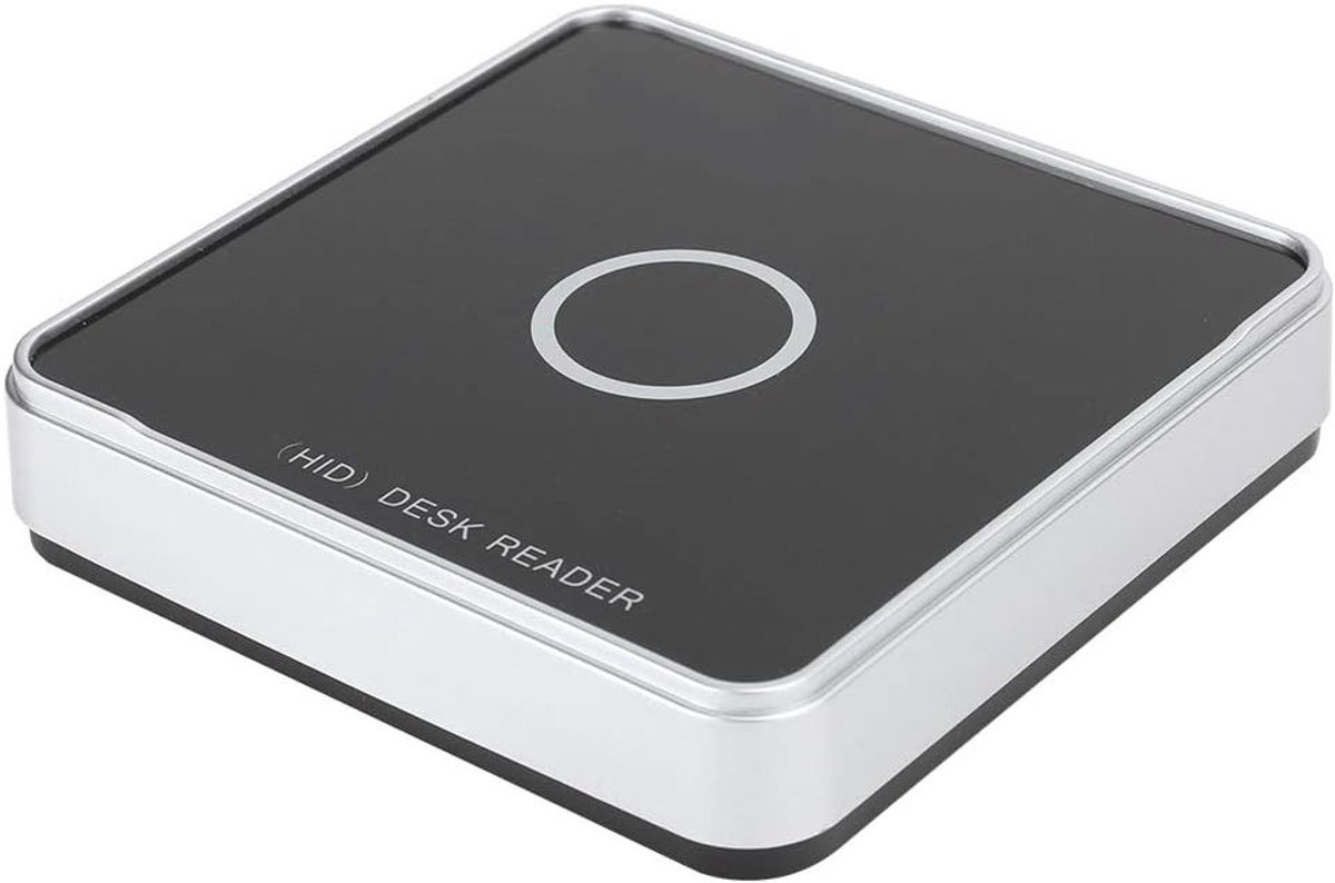Desktop USB UHF RFID Kaartlezer en Schrijver met LED Indicator voor Contactloze Toegang, Compatibel met ISO18000-6C en ISO18000-6B, 902-928MHz, Ideaal voor Toegangscontrole en Identificatie