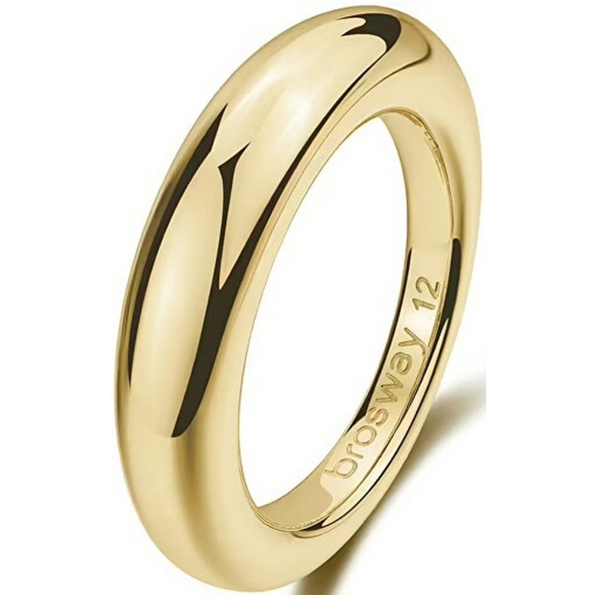 BROSWAY ESSENTIAL BNL126 - 56 MM - GOLD-PLATED RING 1 STUK