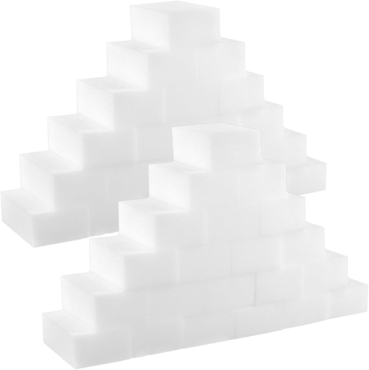 100 Stuks Schoonmaak Sponsen voor Keuken - Magische Dirtspons, 8 x 5 x 3 cm, Effectieve Vlekkenverwijderaar en Schoonmaakoplossing