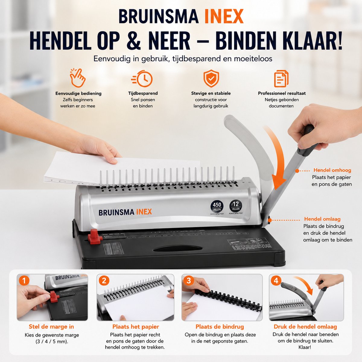 VEVOR SUPER TOOLS LIMITED Bruinsma INEX Inbindmachines thumbnail 3