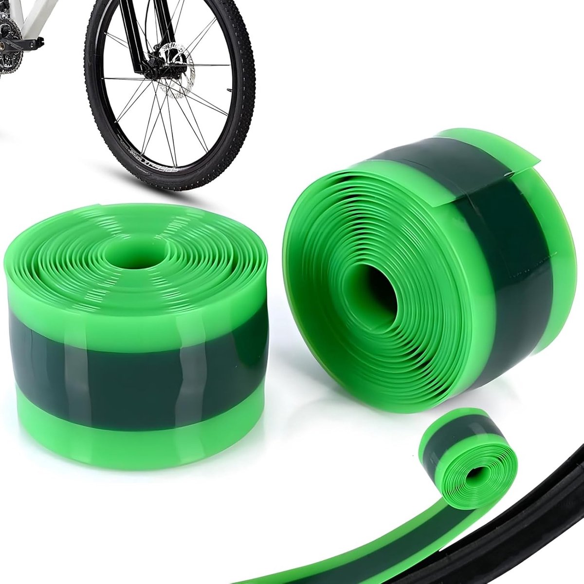 Fietsbandenliner voor 20/24/26/27,5/29 inch fietsen, lekbescherming en bandenbescherming, 2 stuks voor mountainbikes en racefietsen