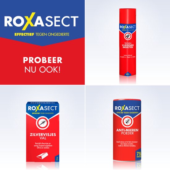 Roxasect Spray tegen Kruipende Insecten en Wespen - Insectenspray - Ongediertebestrijding - Insecten Spray - 400 ml