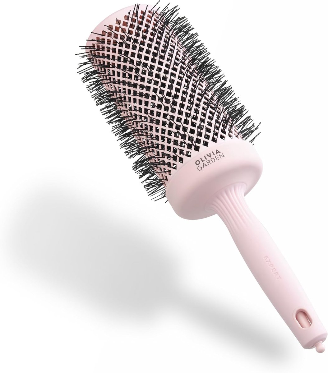 Thijox - Ronde Keramische Blowout Borstel met Extra Lange Barrel voor Snellere Styling - Professionele Haarborstel voor Kappers - Ideaal voor Glad en