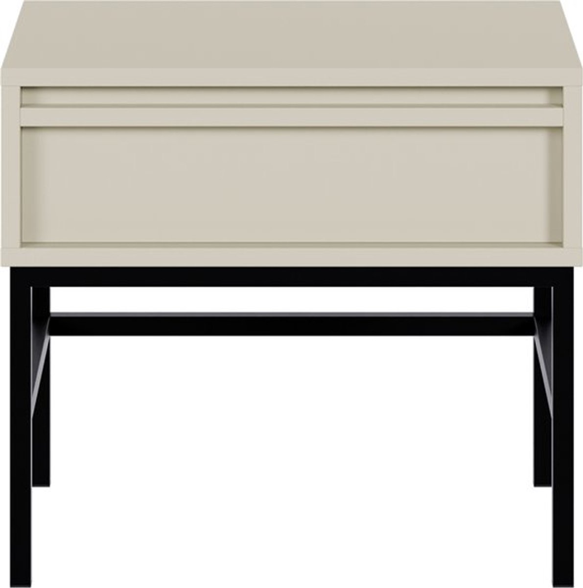 Selsey Evo - Nachttafel staand 50 cm - Grijs beige