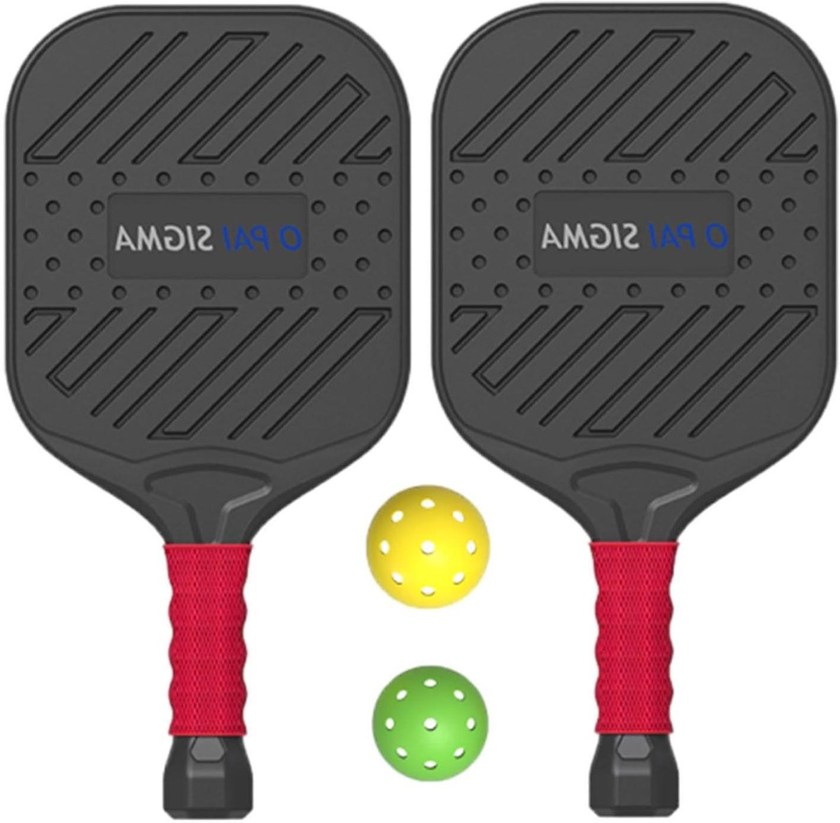 Pickleball Rackets Set - Paddleball Rackets - Competitief Plezier - Duurzaam PP Materiaal - 40 x 21 x 8 cm