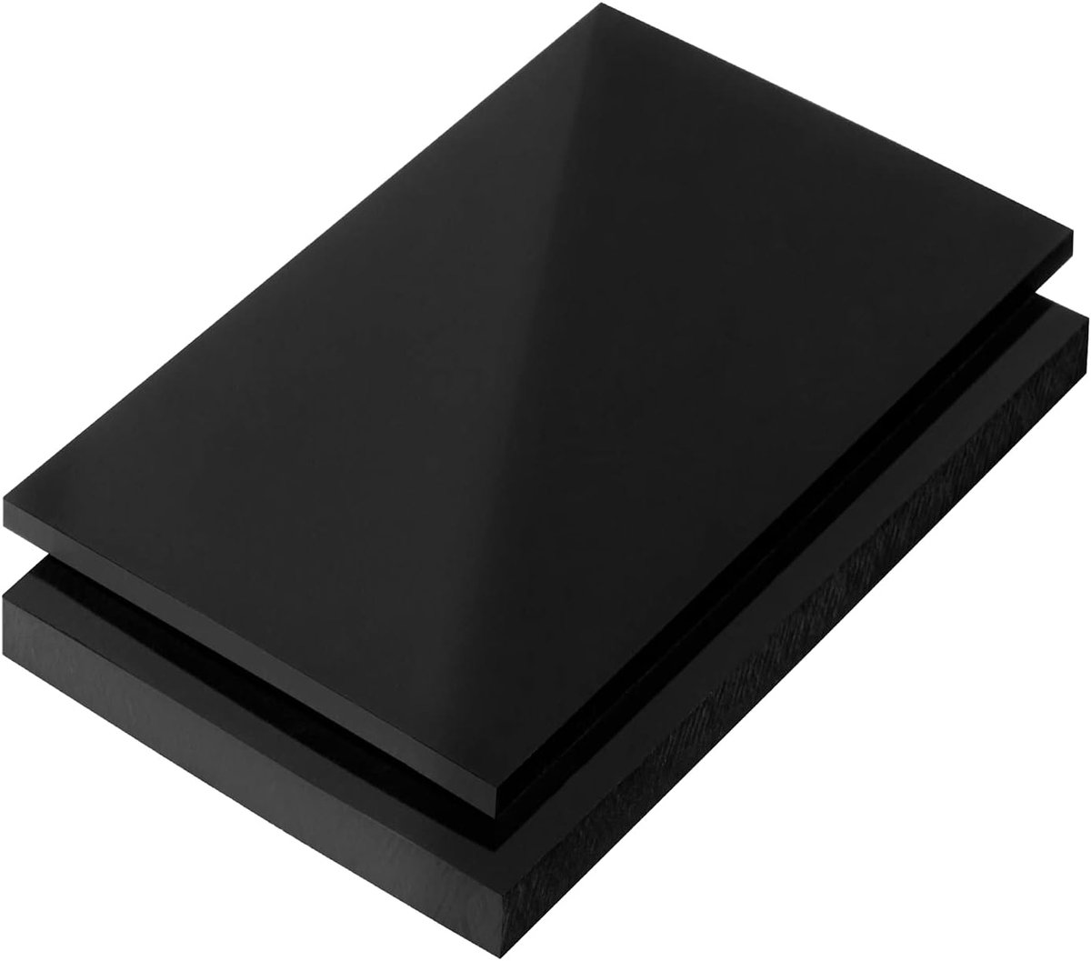 gesneden, zwart, 2-15 mm, verschillende formaten, topkwaliteit (2 stuks, 20 x 30 cm, 2 mm)