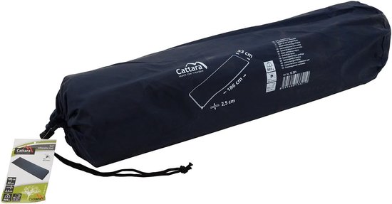 Zelfopblaasbare Slaapmat - Isomat Kamperen - Buiten Slapen - Compact Opvouwbaar - 186 x 53 x 2.5 cm - Blauw — afbeelding 4