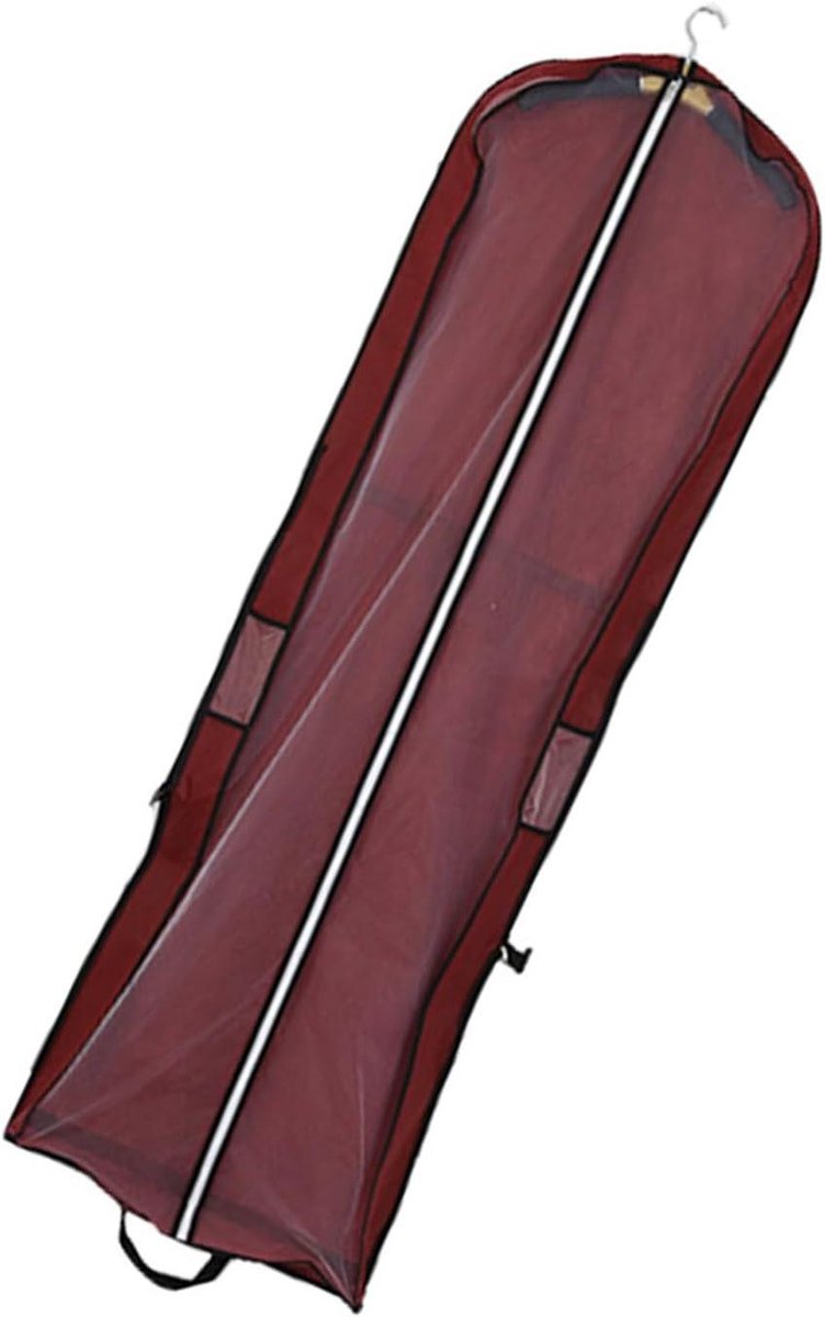 Trouwjurk Beschermer - Bruidsjurk Hoes - Jurk Opslag - Ademende Stof - 180 cm - Wit