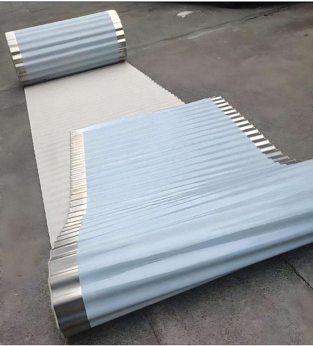 Golfplaten Dakbedekking - Geluiddicht Regenkap - Bescherming Buitenruimte - Roestvrij Staal - 0.25mmx200x122cm - Zilverkleurig
