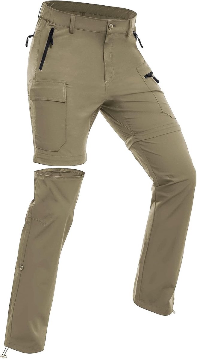 Convertible-zip-off-wandelbroek voor dames, voor kamperen, reizen