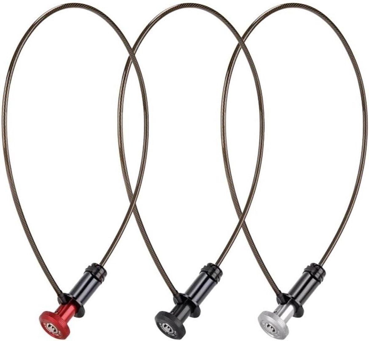 Fiets Kabelslot - Stevig Sloten - Fiets Beveiligen - Verborgen In Stuur - 59cm Kabel - Zwart