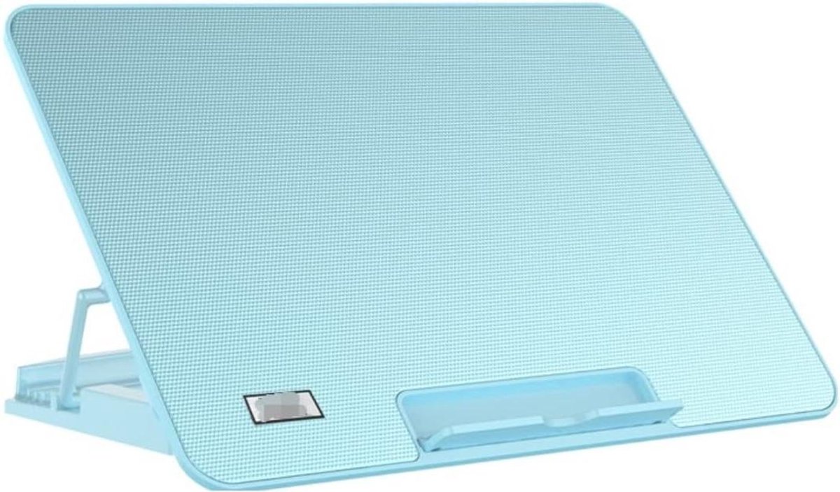 Laptop Koeler - Koelblokstandaard Notebookkoeler - Oververhitting Voorkomen - 6 Stille Ventilatoren - 12-17 inch - Blauw