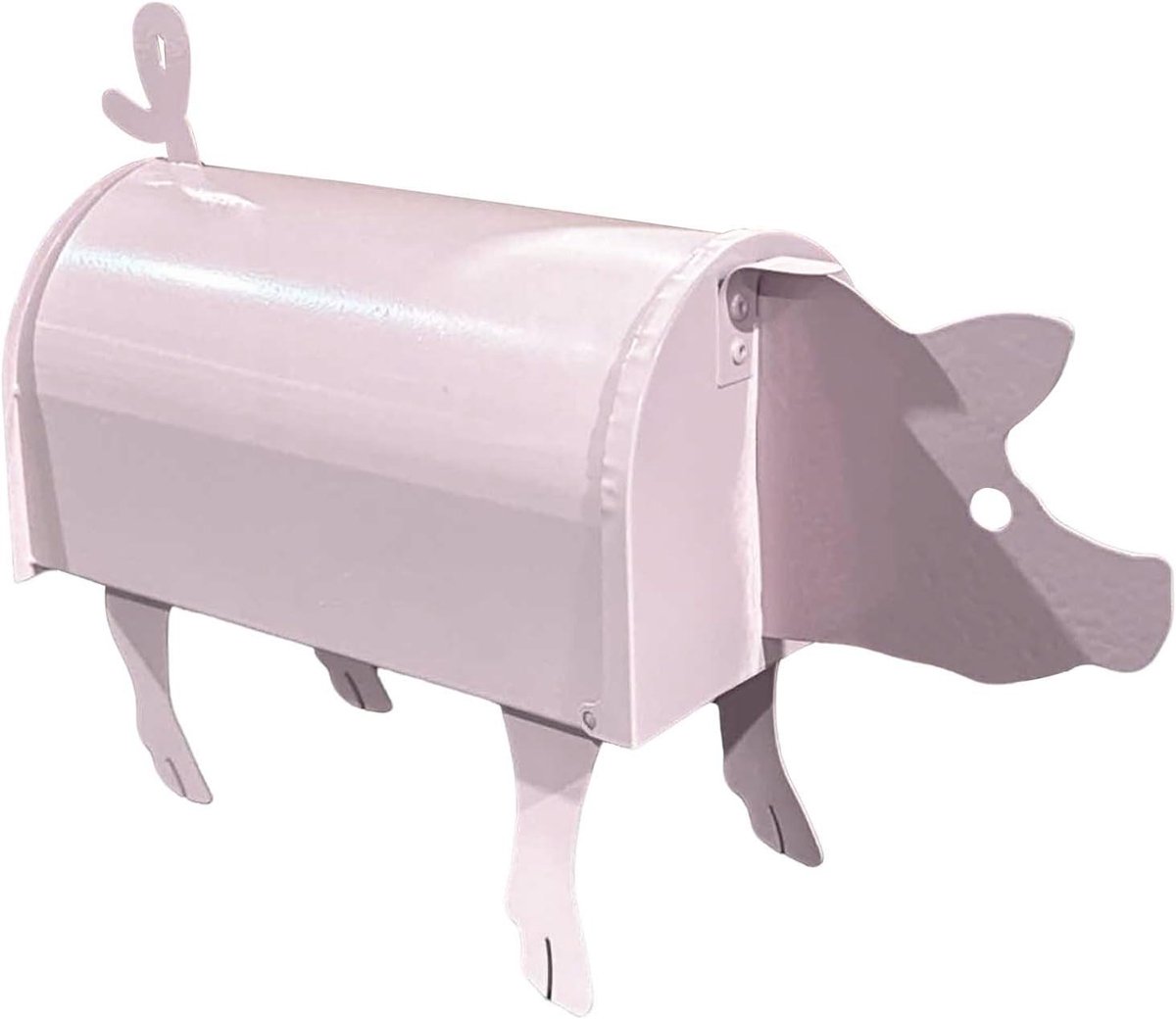 Brievenbus Buiten - Dieren Vorm - Post Ontvangen - Waterdicht Metaal - 20 x 10 cm - Varken