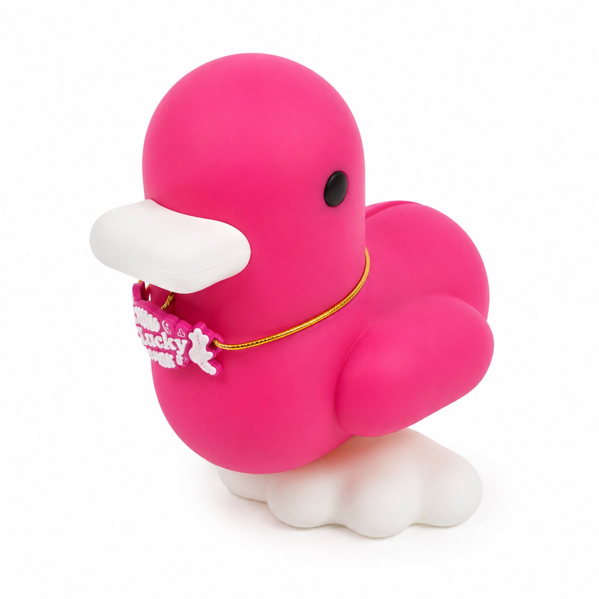 Canar Spaarpot eend Roze 16 cm