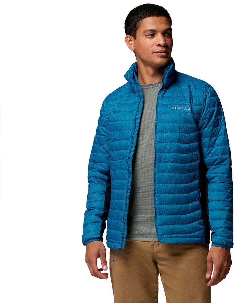 Columbia Powder Pass™ Hybrid Jas Blauw 2XL Man