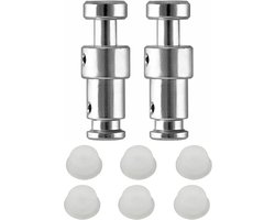 2 stuks vervangende drijfventiel Hogedrukpan vervangende onderdelen met 6 afdichtingsringen voor Instant Pot Duo 3, 5, 6 Qt Duo Plus 3, 6 Qt Ultra 3, 6, 8 Qt Lux 3 Qt