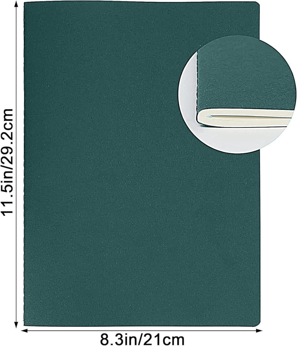 Yarotm Notitieboek A4 Raster - 3 Stuks Notitieboek a4 21x29.2cm - ShopVlot