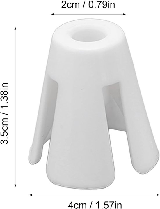 10 Stks Plastic Spoel Klauwen Kegel Draad Houder voor Industriële Naaimachine Draad Spool Kegel Houders: — afbeelding 2