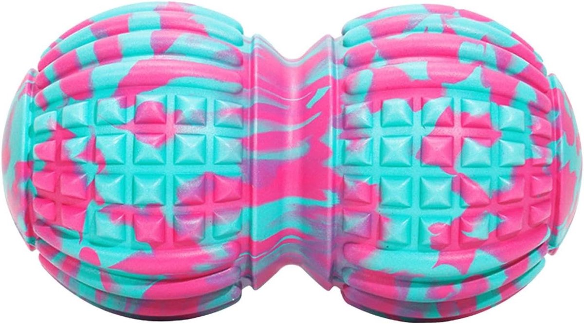 Trigger Point Bal - Massagebal Spierknoop - Spierpijn Verlichten - Getextureerd Oppervlak - 123 cm - Grijs