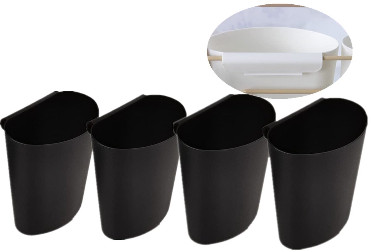 Bekerhouder, rollende kar accessoires, plantencontainers, hangende bloempotten, ruimtebesparend, opbergemmer, potloodhouder, make-up potloodhouder kantoor, keuken muur organizer decor