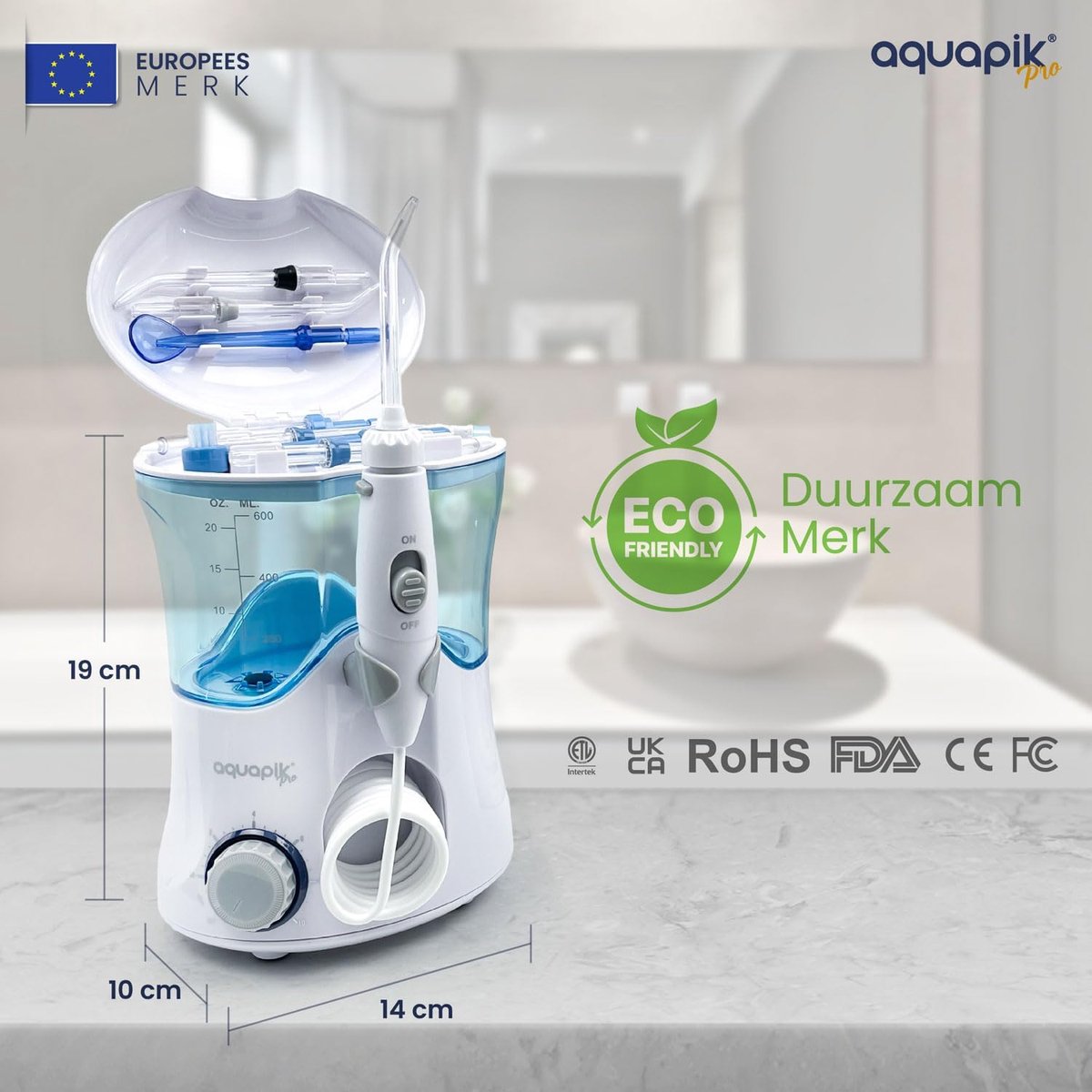 SnelShoppen - Professionele Water Flosser thumbnail 5