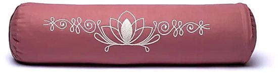 Bolster oudroze lotus biokatoen (OCS) van Yogi & Yogini — afbeelding 5